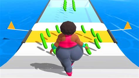 fat  fit game  levels gameplay walkthrough  big update level   youtube