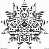 Coloring Pages Geometric Complex Pdf Popular sketch template