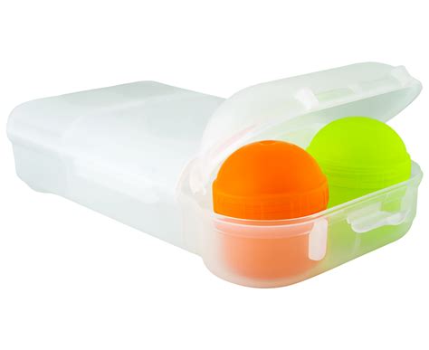 Smash Nude Food Movers Rubbish Free Lunch Box Clear Orange Green