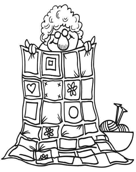 quilt coloring pages    print
