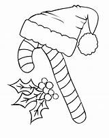 Candy Cane Coloring Pages Christmas Printable Canes Printables Colour Clipart Kids Colouring Sheets Other Library Popular Everfreecoloring Clip Coloringhome Candycane sketch template