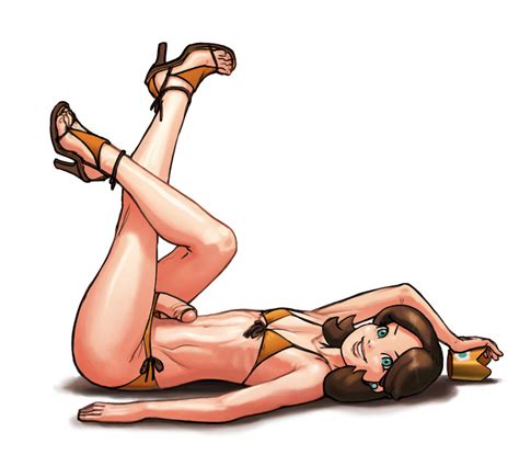 Rule 34 Artist Request Bikini Brown Hair Clothes Commentary