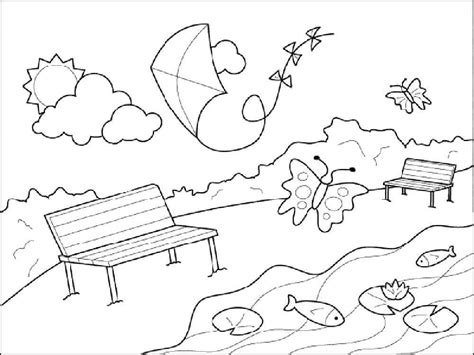 park  kids coloring page  printable coloring pages  kids
