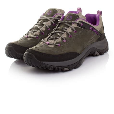 merrell salida trekker womens grey outdoors walking hiking shoes