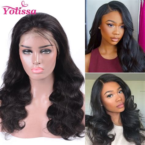 Buy Yolissa Brazilian Lace Front Wigs 13x4 Body Wave