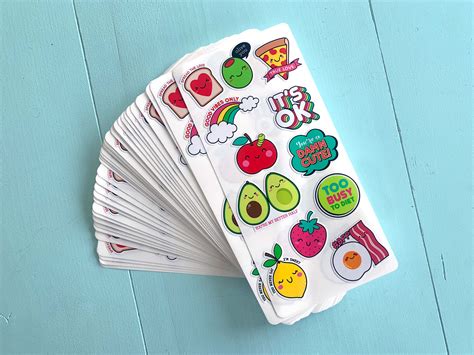 sticker sheet personal paper party supplies stickers paper etnacompe