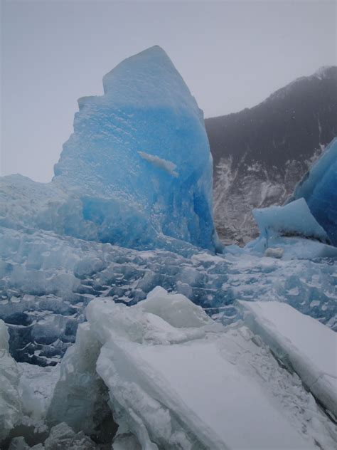 Juneau Ak The Long Winter Mendenhall Glacier Ice Is