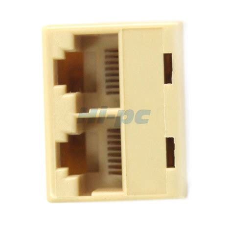 rj cat   lan ethernet splitter connector adapter pc  ebay