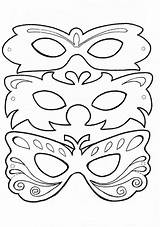 Mask Crafts Carnival Fasching Masks Kids Masquerade Printable Visit Ausmalbilder sketch template