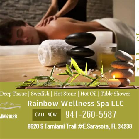 rainbow wellness spa llc massage spa  sarasota
