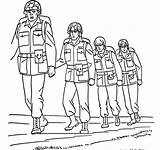 Armed Tentara Mewarnai Topi Corps Coloringhome Boyama Sekolah Hike Bluebonkers Catatanku Desa sketch template