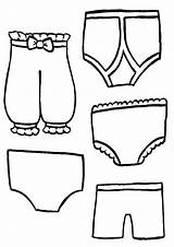 Underpants Coloring Pages sketch template