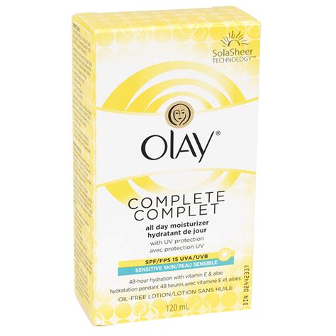 olay complete all day uv moisturizer lotion sensitive skin