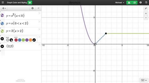 learn desmos graph color  styling youtube