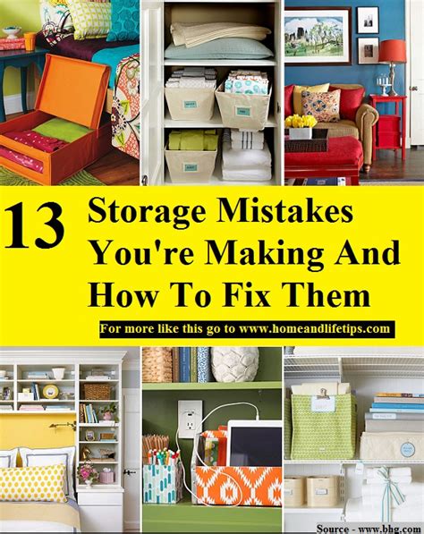 storage mistakes youre making    fix  home  life tips