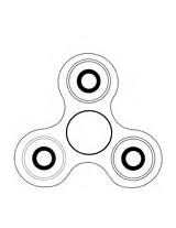 Spinner Coloring Fidget Pages Toys sketch template