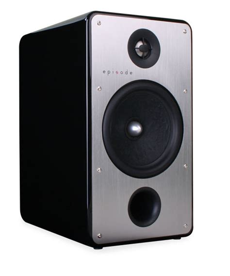 surroundsound speakers episode  series monitor speaker     woofer black