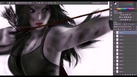 Speed Drawing Tomb Raider Youtube
