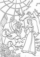 Coloring Pages Disney Beast Beauty Princess Belle Printable Sheets Choose Board Book sketch template