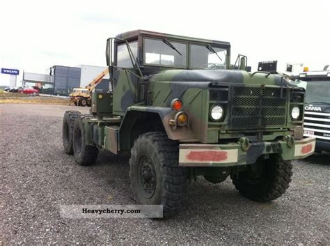 general  reo    army  standard tractortrailer unit photo  specs