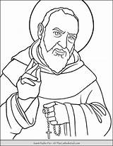 Pio Saints Catholic Thecatholickid sketch template