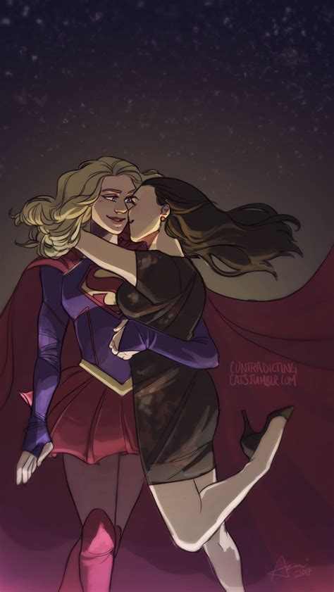 Supercorp Holding Out For A Hero By Contradictingcats On