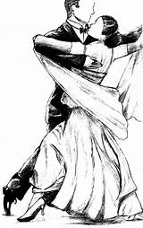 Ballroom Dancers Sketch Terrail Musique Artistes Danses Peinture Danse Tango Getdrawings sketch template