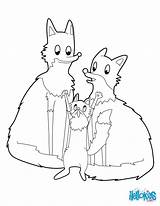 Fox Coloring Pages Fantastic Mr Family Color Printable Drawing sketch template