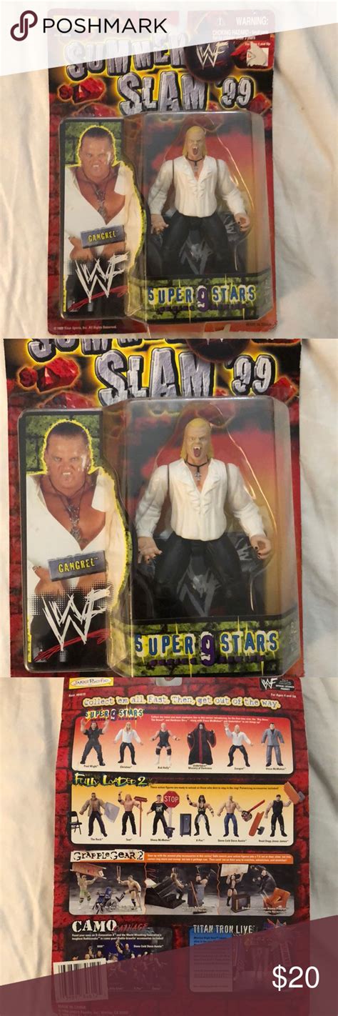 Wwe Action Figure Stored Away Since 1999 In Original Box