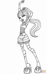 Coloring Robecca Tired Dead Pages Monster High Steam Categories sketch template