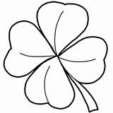 Clover Leaf Four Coloring Good Luck Symbol Drawing Clipart Pages Clip Trebol Netart Hojas Getdrawings Library Designs Cliparts sketch template