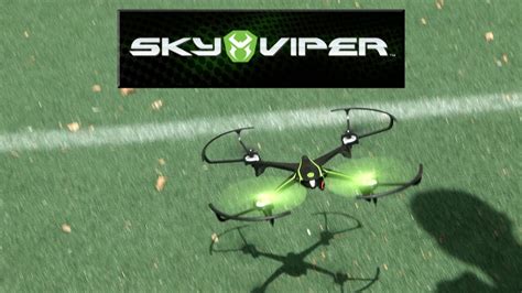 sky viper drone vhd unboxing  review youtube