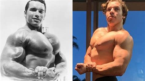 arnold schwarzenegger s son recreates another one of his famous father