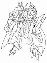 Lineart Digimon Rage2 Imperialdramon Dragon Pm Deviantart sketch template