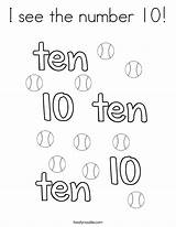 Number Coloring Pages Color Printable Balloons Getcolorings Noodle Trace Twistynoodle Getdrawings sketch template
