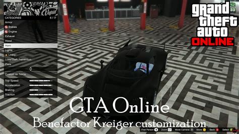 Benefactor Krieger Gta Online Car Customization Youtube