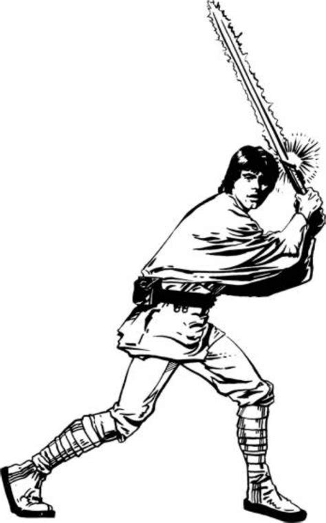 luke skywalker coloring pages printable coloring pages