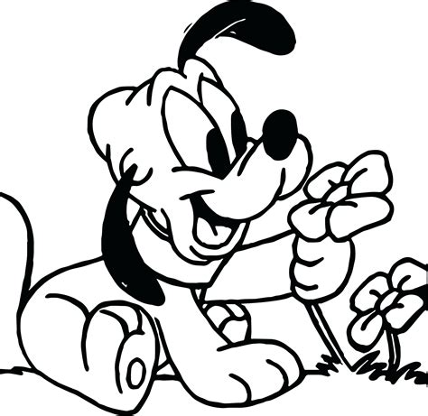 pluto disney drawing    clipartmag