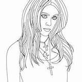 Coloring Pages Hellokids Singer Prince Famous People sketch template