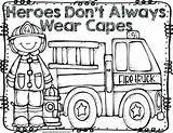 Fire Coloring Safety Pages Color Week Heroes Prevention Everyday Freebie Worksheets First Theme Community Responder Classroom Seusstastic Printable Superhero Preschool sketch template