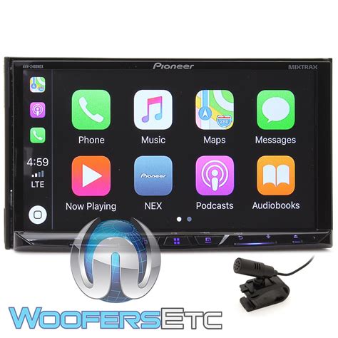 pioneer avh nex  dash  din  touchscreen dvd receiver  android auto  apple