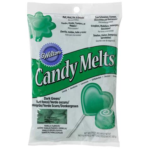 wilton candy melts green big