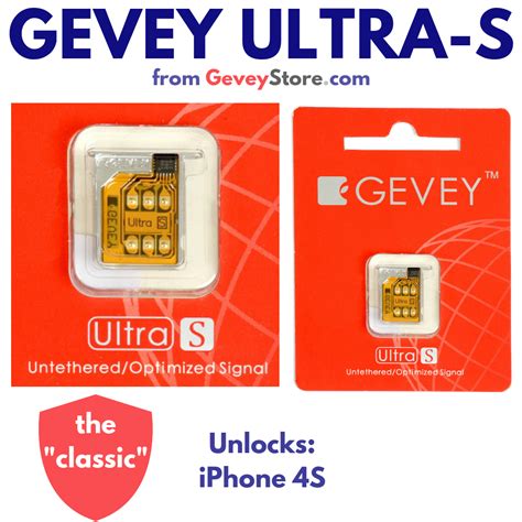Gevey Sim Ultra S V2 02 Iphone 4s All Ios Versions