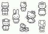 Sanrio Cartoon Animal Coloringhome Stencils Ausdrucken Decoloring Ckw Designg sketch template
