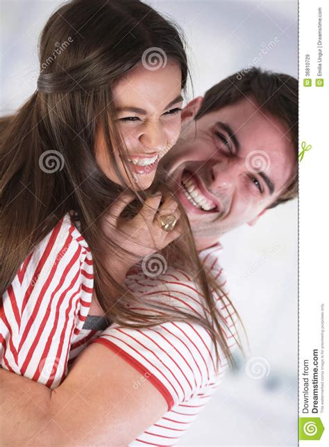 Couple Having Fun Stock Image Image Of Laughing Girlfriend 36810729