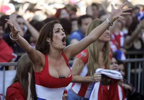 top  countries   hottest female football fans