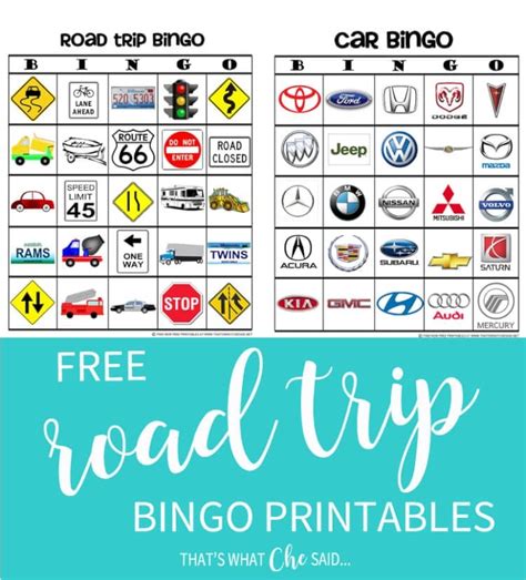 printables   super fun family road trip frugal family times