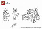Police Coloring Pages City Lego Book Atv Printable Car Patrol Wars Star Print Rocks Officers sketch template