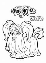 Vampirina Wolfie Kleurplaten Kleurplaat Malvorlage Topkleurplaat Coloreartv Hond Persoonlijke Meisjes Coloringoo Stimmen Paarse sketch template