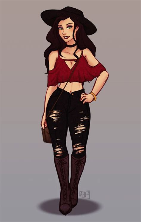 Iahfy — I Wanted To Draw Asami In Different Snazzy Girls Cartoon